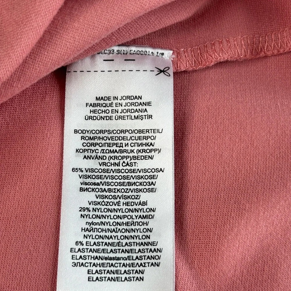 Lauren Ralph Lauren Pink Bell Sleeve Top Sz S Crewneck - Picture 8 of 11